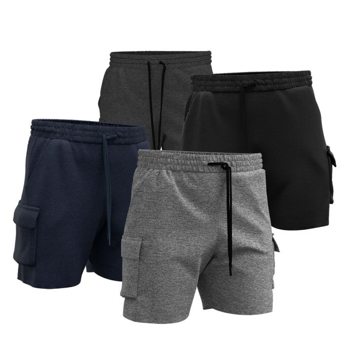 Bermudas De Hombre Algodón Rustico Verano